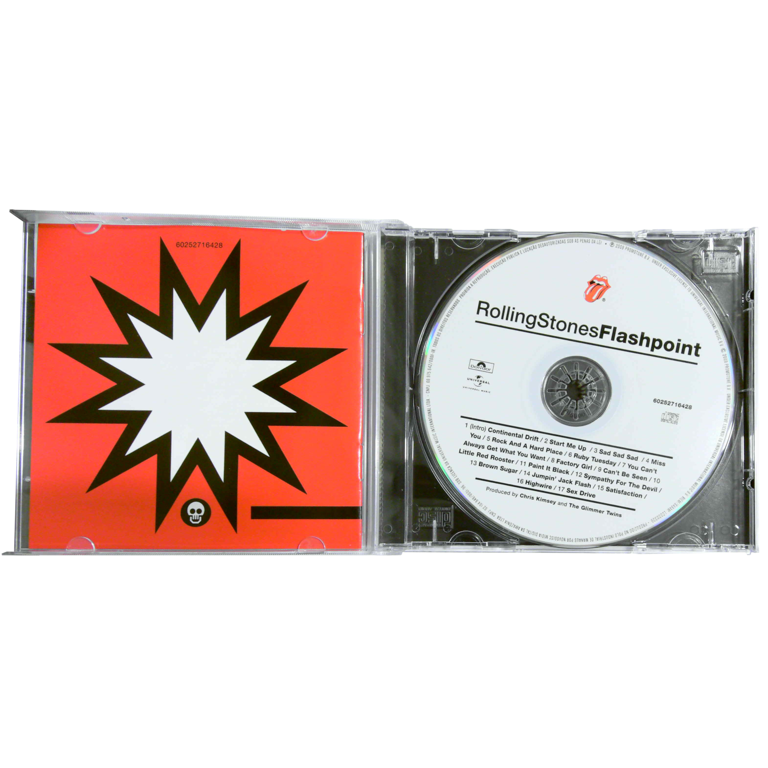 Open Picture of CD - Rolling Stones - Flashpoint